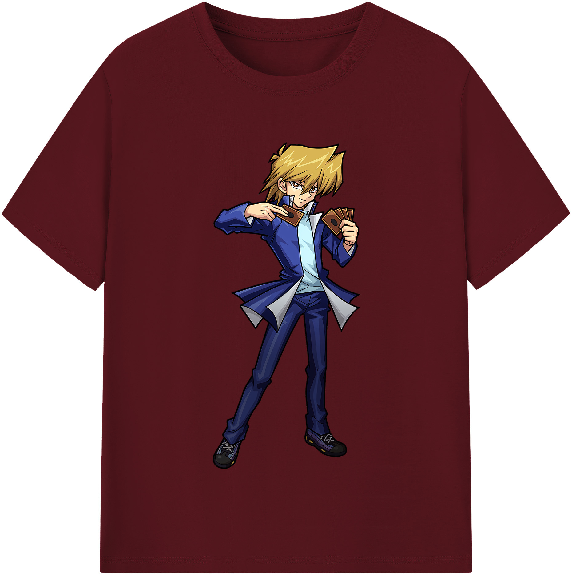 （画像用） 遊☆戯☆王 Yu-Gi-Oh! 綿100％半袖Tシャツ（フロントプリント）